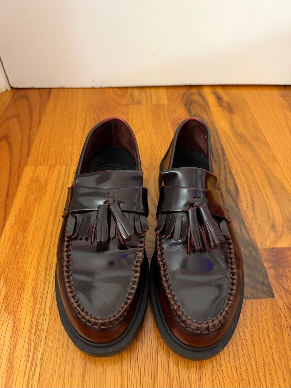 Dr. Martens Adrian Tassel Loafer Black Cherry